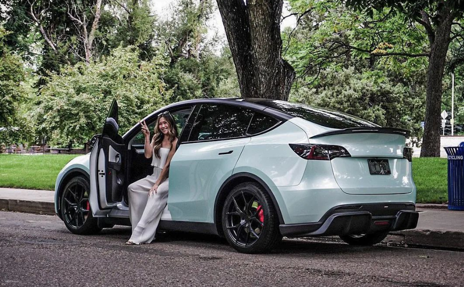 CMST Carbon Fiber Rear Spoiler Ver.1 for Tesla Model Y