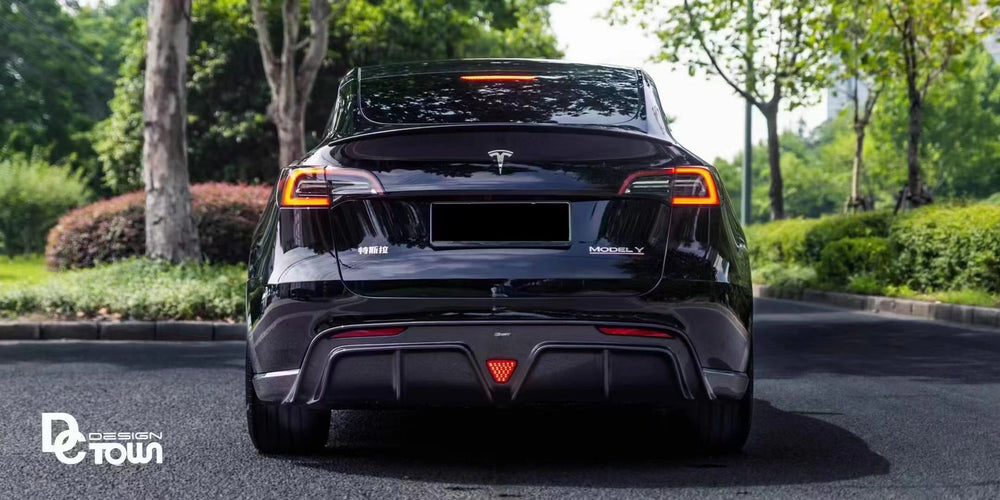 CMST Carbon Fiber Rear Diffuser Ver.2 for Tesla Model Y