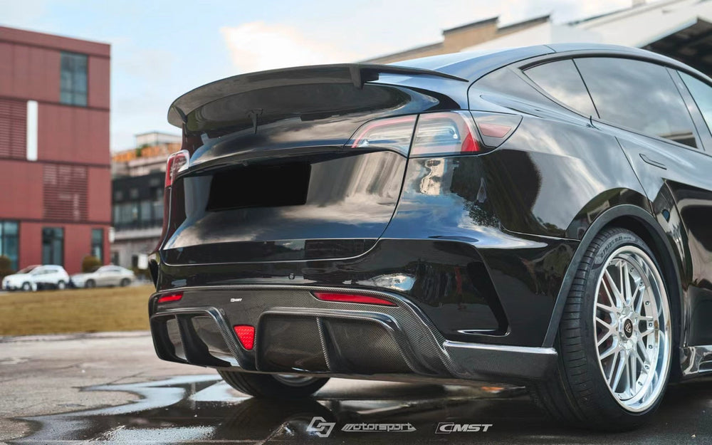 CMST Carbon Fiber Rear Diffuser Ver.2 for Tesla Model Y