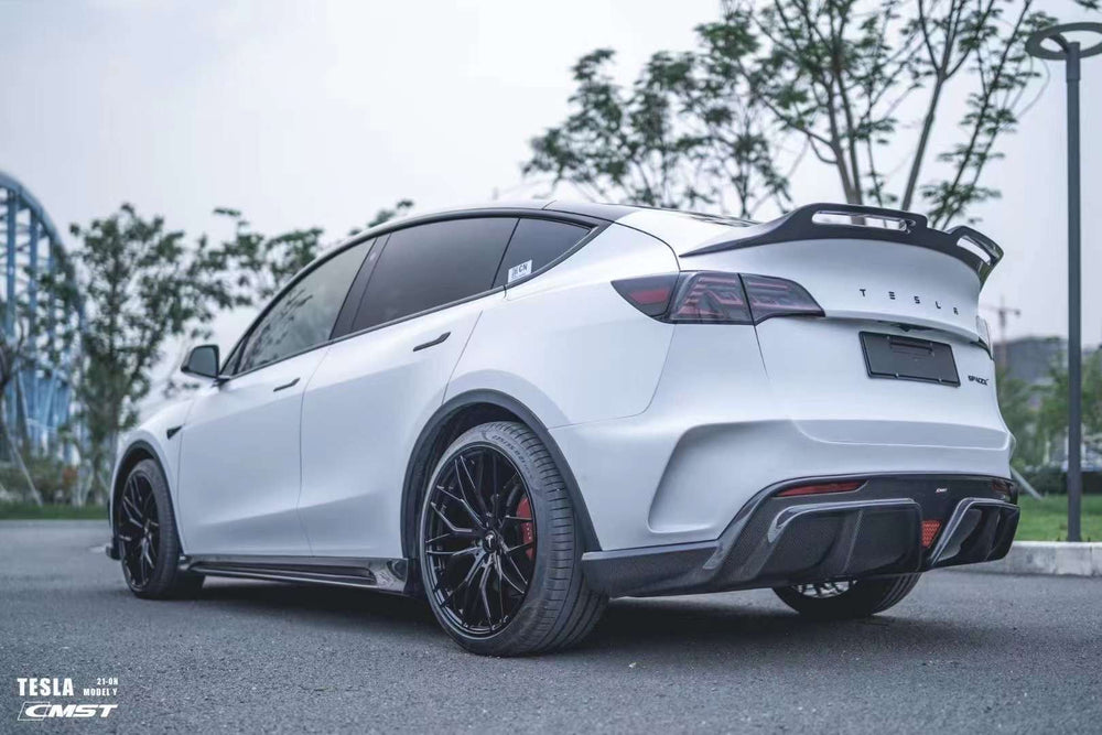 CMST Carbon Fiber Rear Diffuser Ver.2 for Tesla Model Y