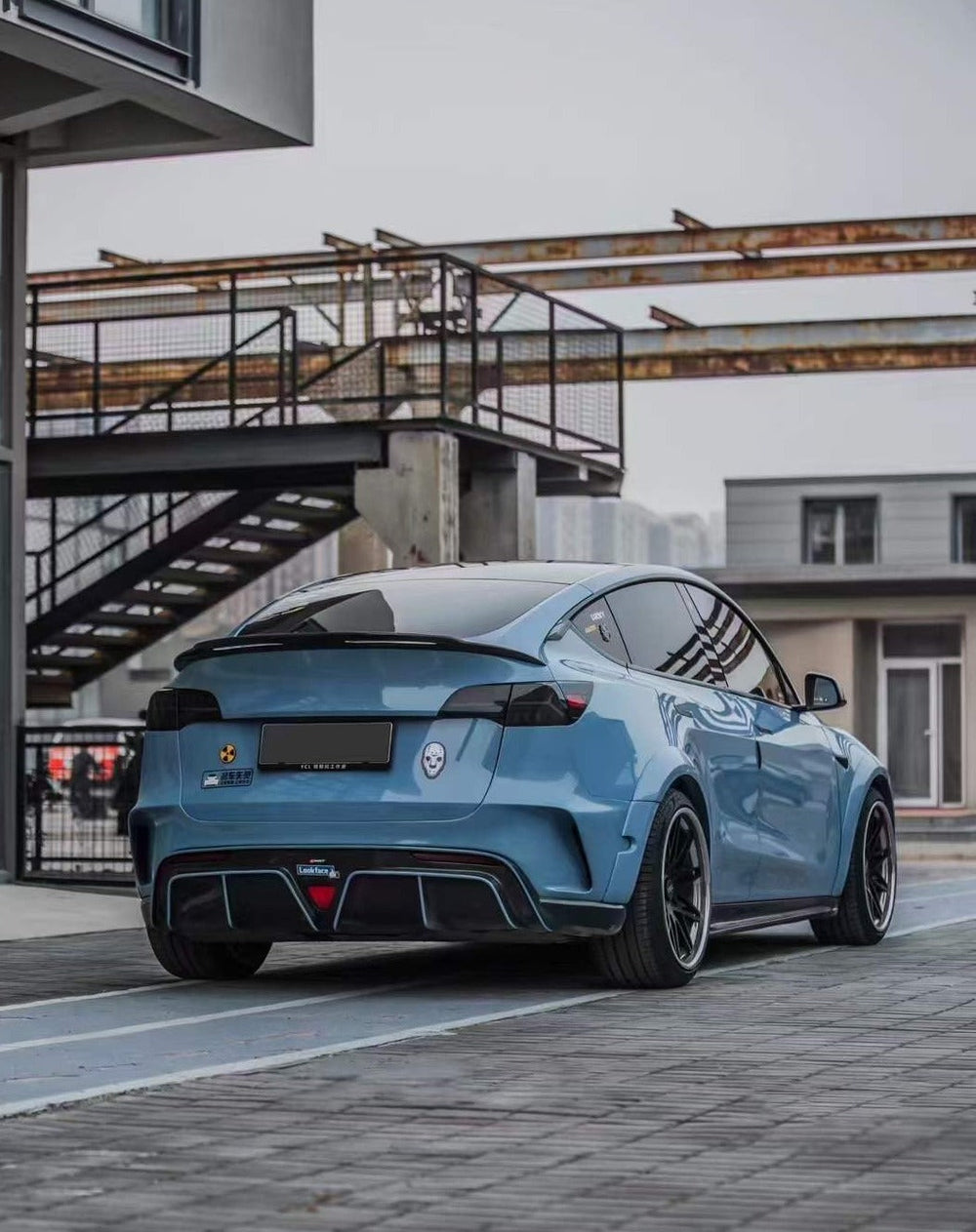 CMST Carbon Fiber Rear Diffuser Ver.2 for Tesla Model Y