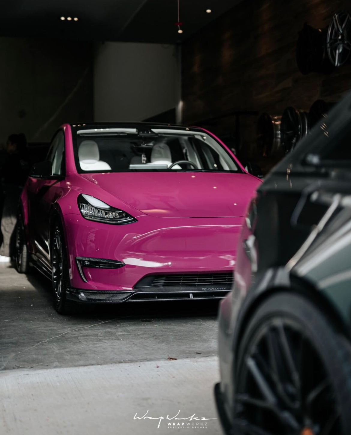 CMST Carbon Fiber Front Lip Ver.2 for Tesla Model Y