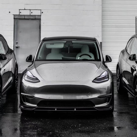 CMST Carbon Fiber Front Lip Ver.2 for Tesla Model Y