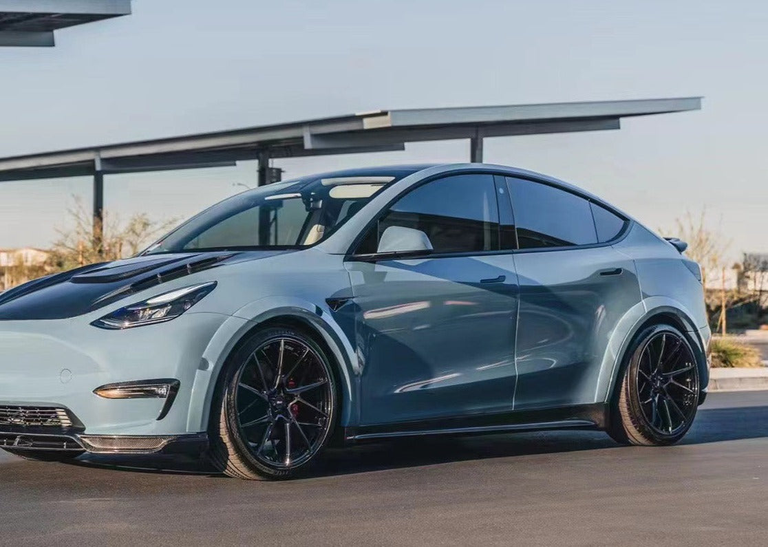 CMST Carbon Fiber Side Skirts Ver.1 for Tesla Model Y