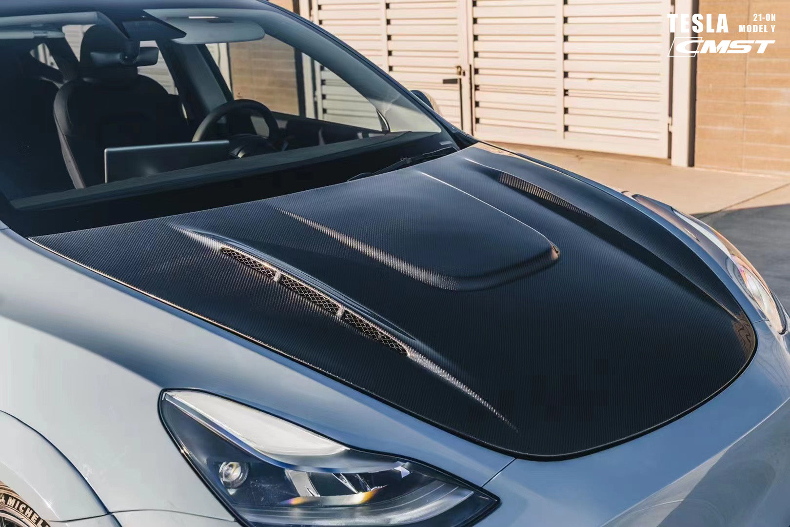 New Release! CMST Carbon Fiber Hood Bonnet Ver.1 for Tesla Model Y