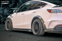 New Release! CMST Carbon Fiber Widebody Wheel Arches for Tesla Model Y