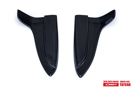 CMST Carbon Fiber Rear Diffuser & Canards for Porsche Taycan Turbo & Turbo S