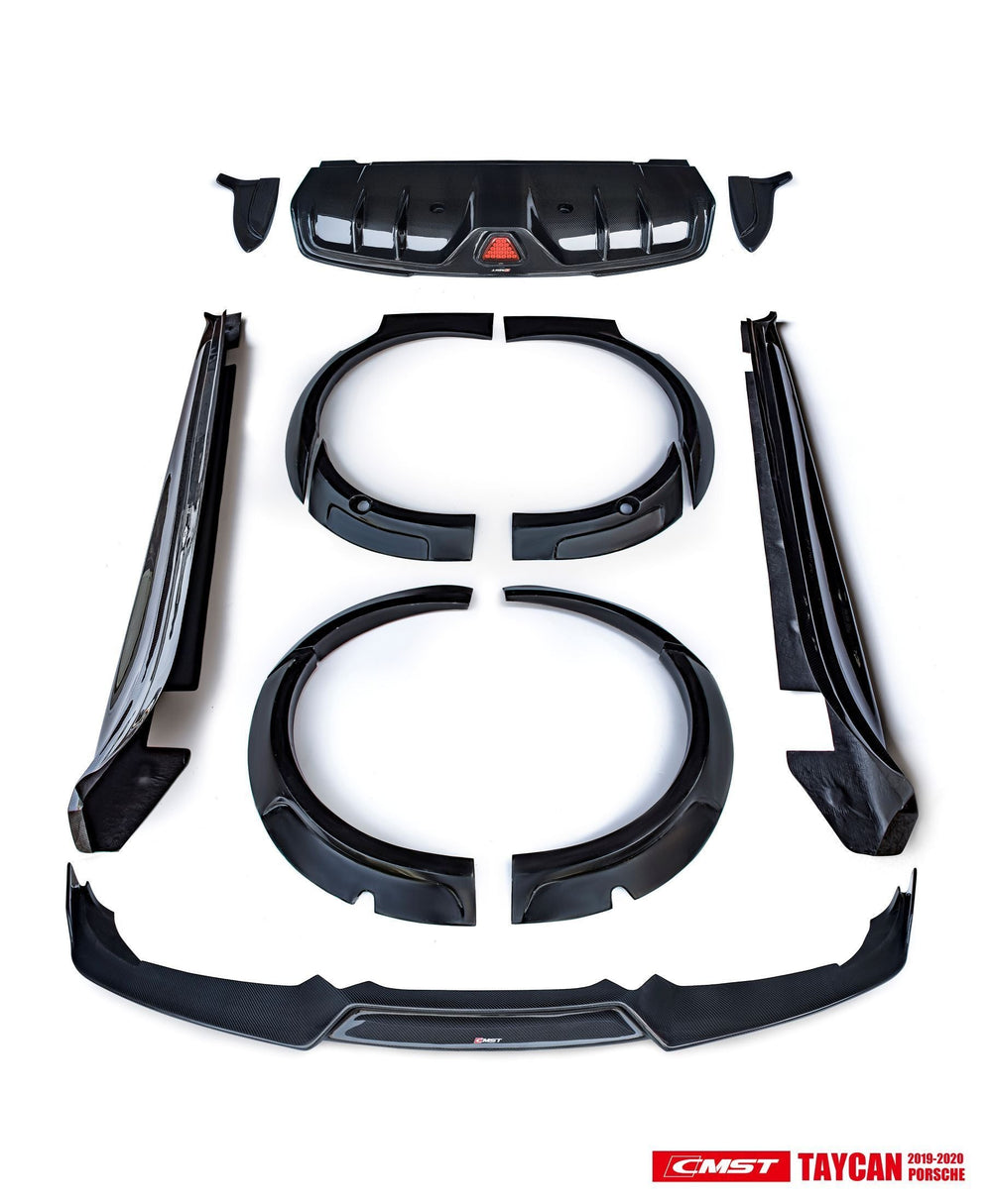CMST Carbon Fiber Full Body Kit for Porsche Taycan Turbo & Turbo S
