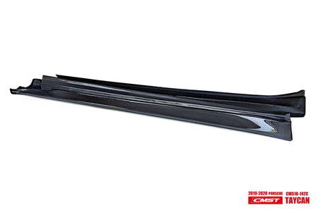 CMST Carbon Fiber Side Skirts for Porsche Taycan & 4S & Turbo & Turbo S