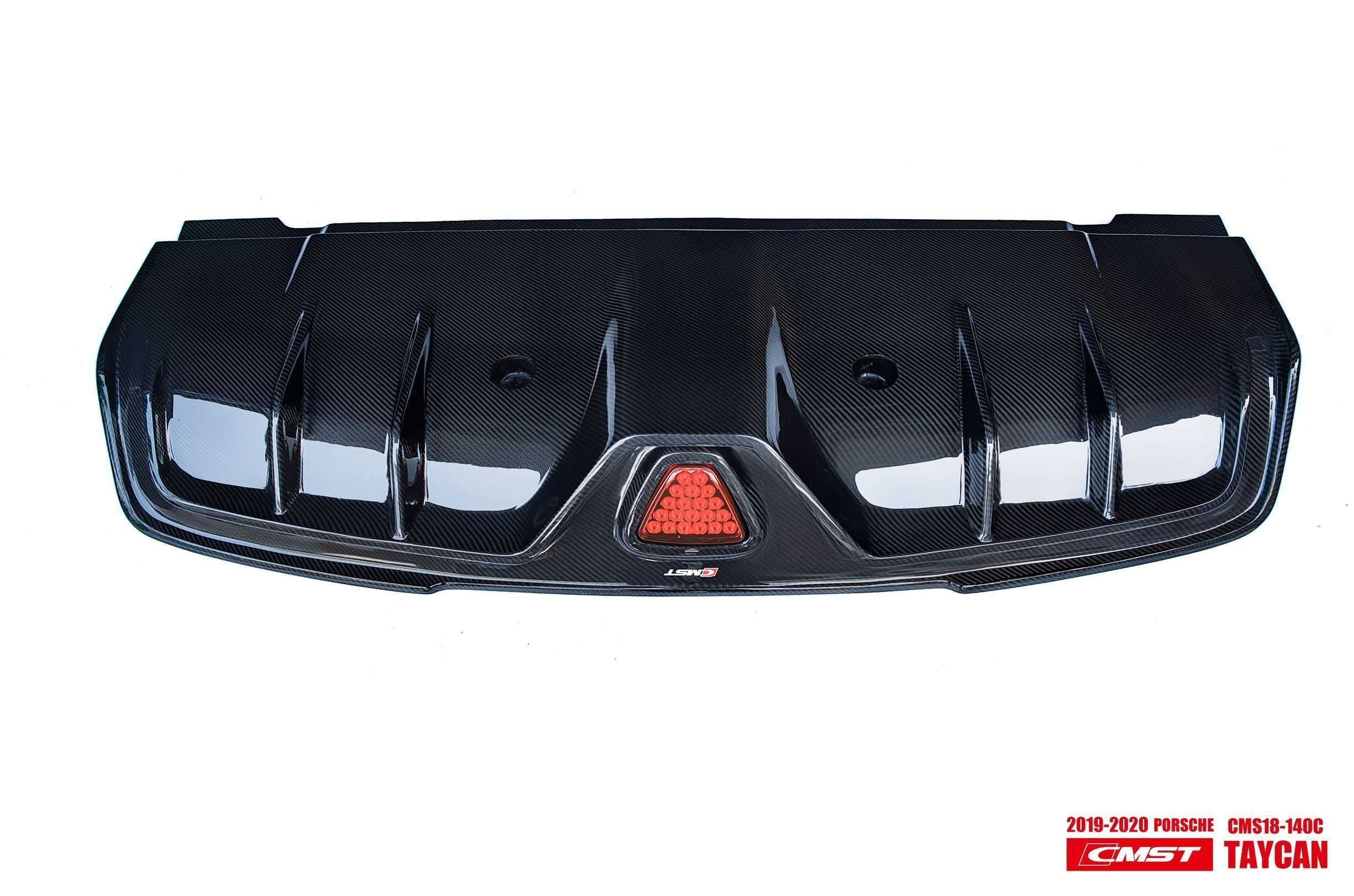 CMST Carbon Fiber Rear Diffuser & Canards for Porsche Taycan Turbo & Turbo S