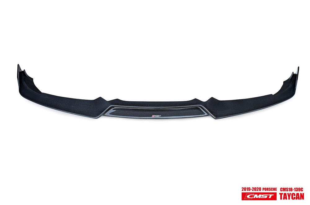 CMST Carbon Fiber Front Lip for Porsche Taycan Turbo & Turbo S