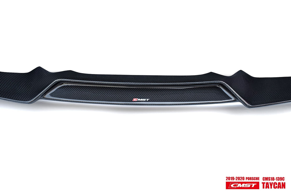 CMST Carbon Fiber Front Lip for Porsche Taycan Turbo & Turbo S