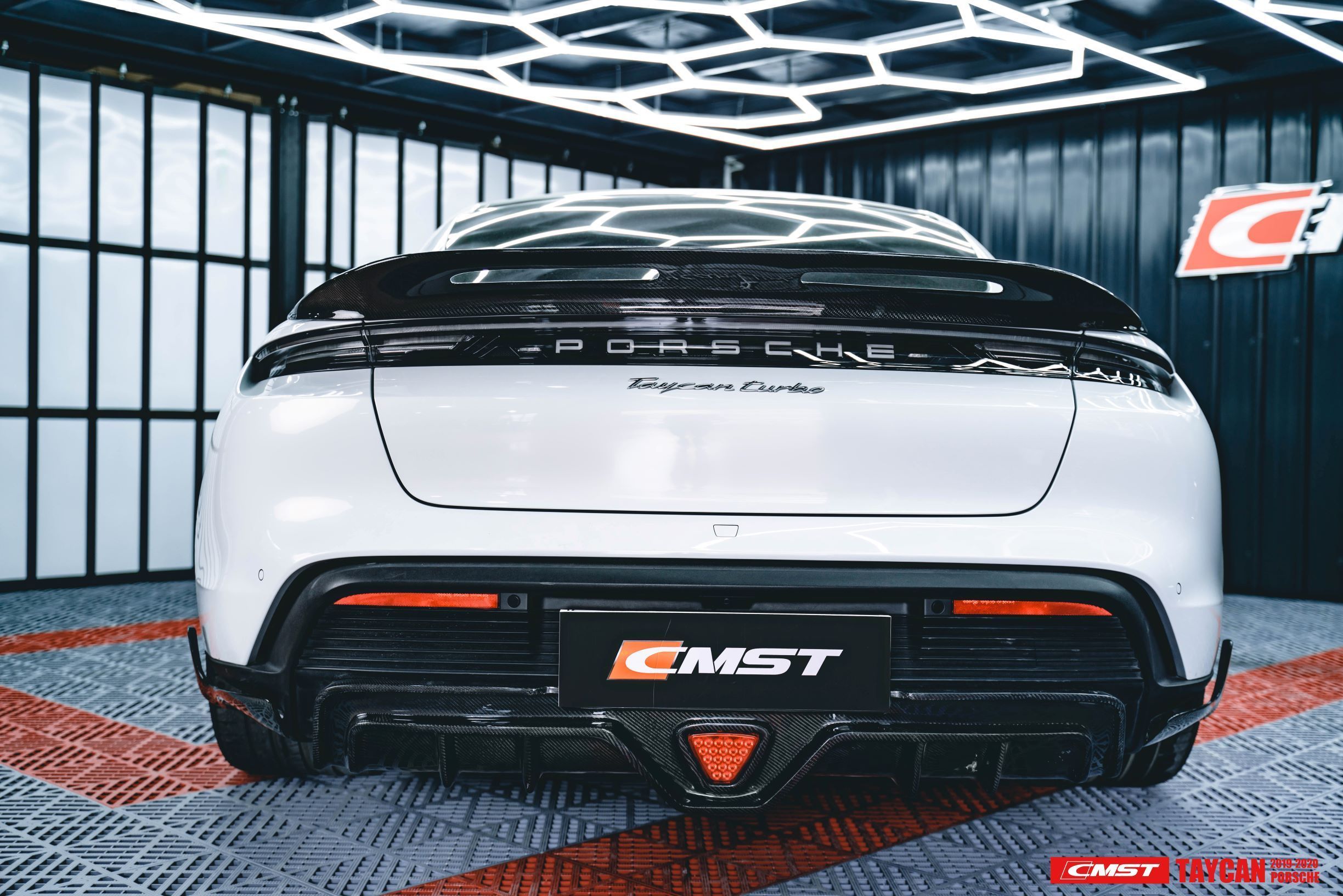 CMST Carbon Fiber Full Body Kit for Porsche Taycan Turbo & Turbo S