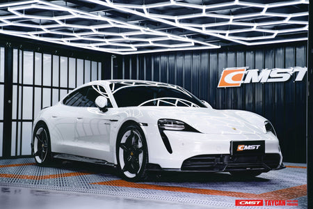 CMST Carbon Fiber Front Lip for Porsche Taycan Turbo & Turbo S