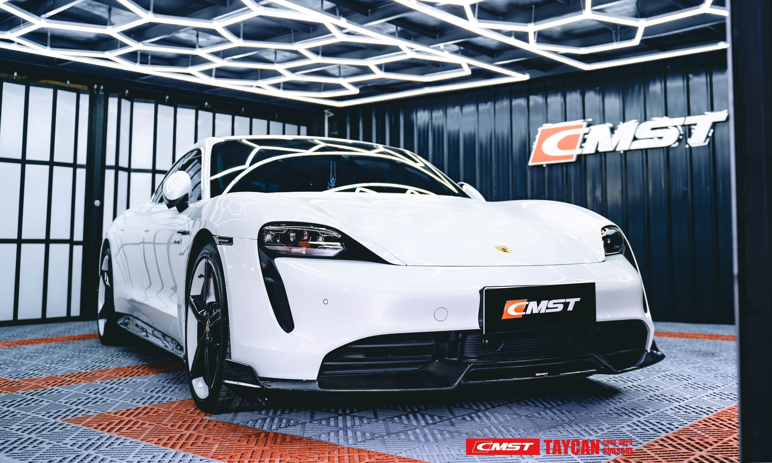 CMST Carbon Fiber Full Body Kit for Porsche Taycan Turbo & Turbo S