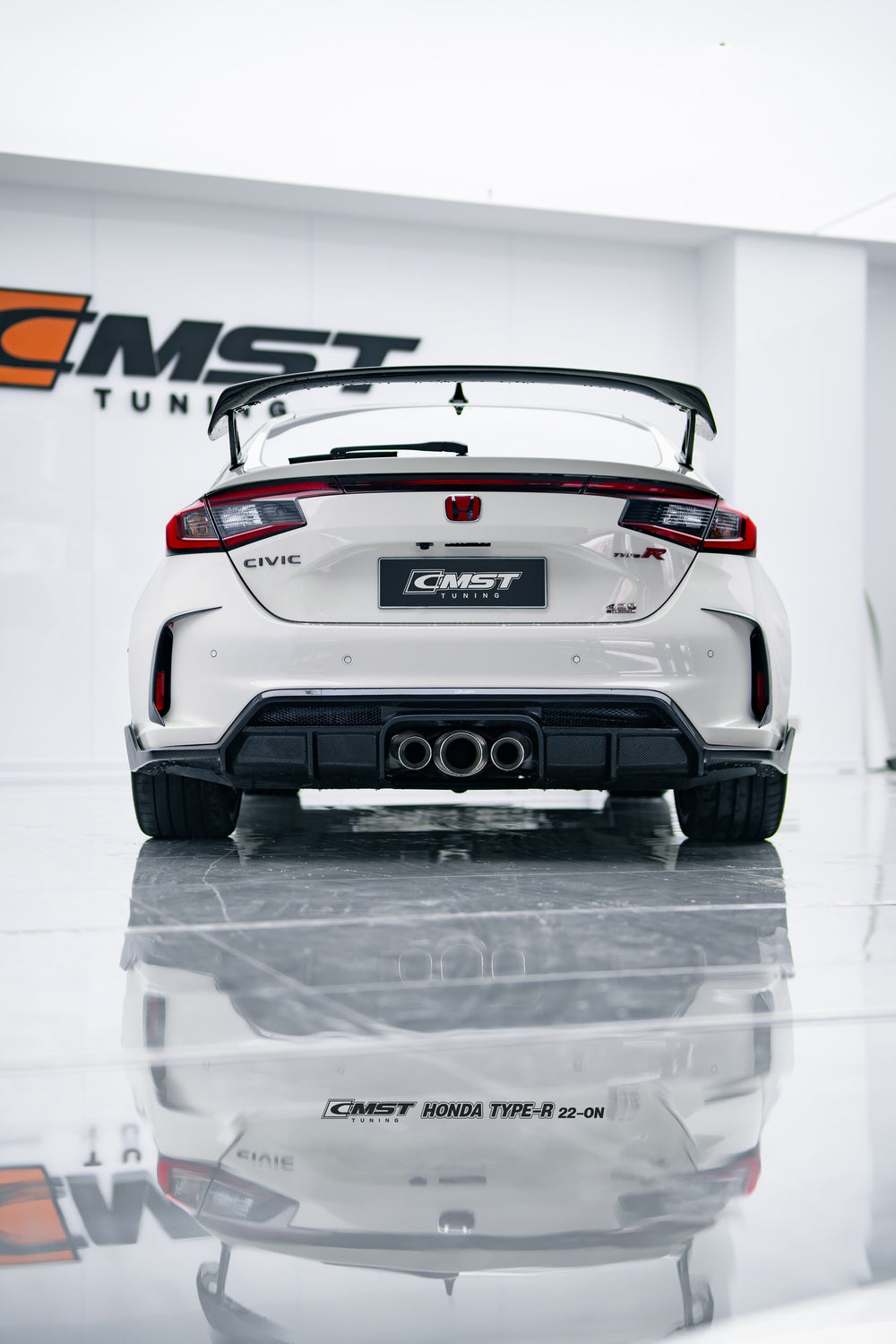 CMST Pre-preg Carbon Fiber Rear Diffuser for Honda Civic Type-R FL5
