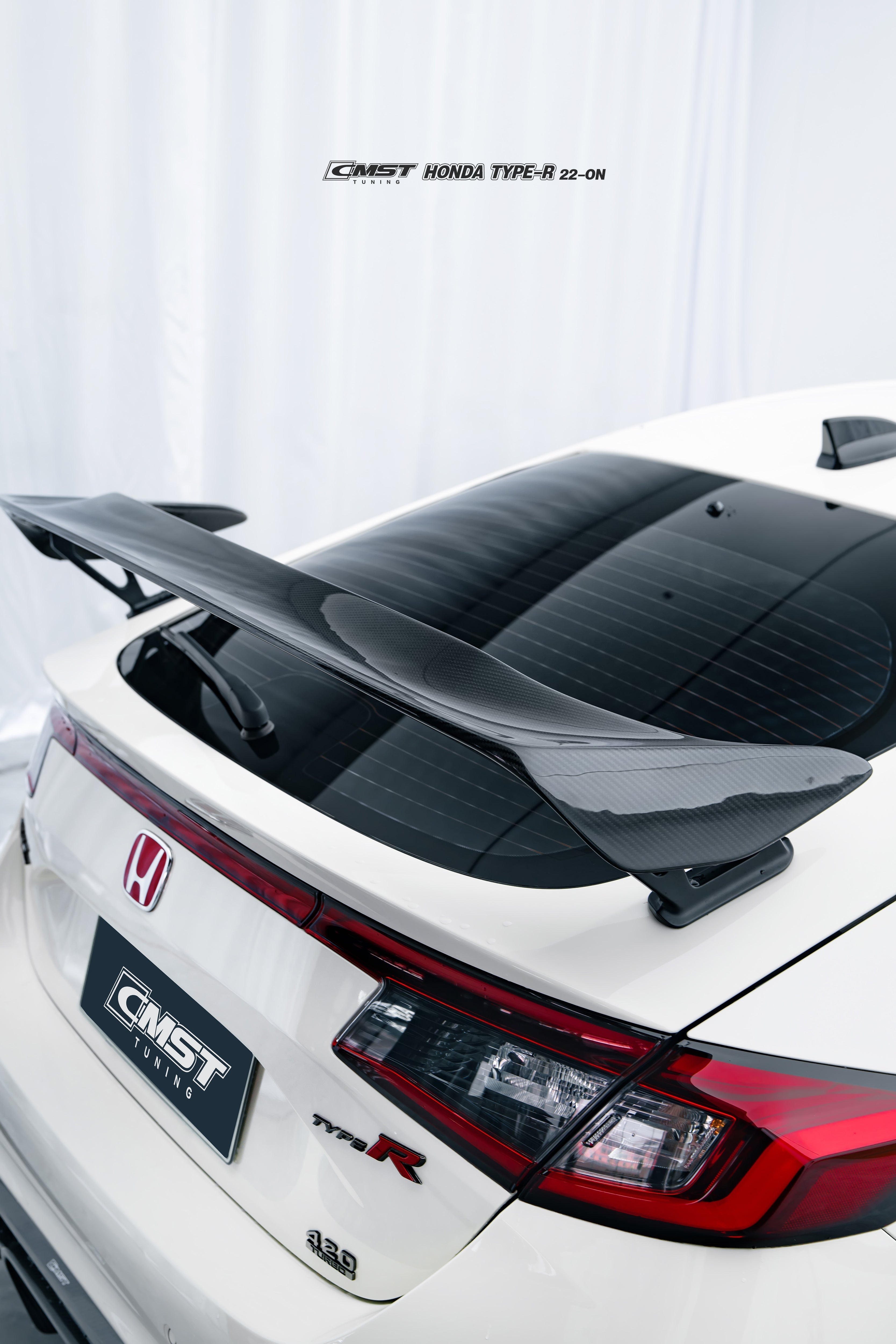 CMST Pre-preg Carbon Fiber Rear Spoiler Wing for Honda Civic Type-R FL5