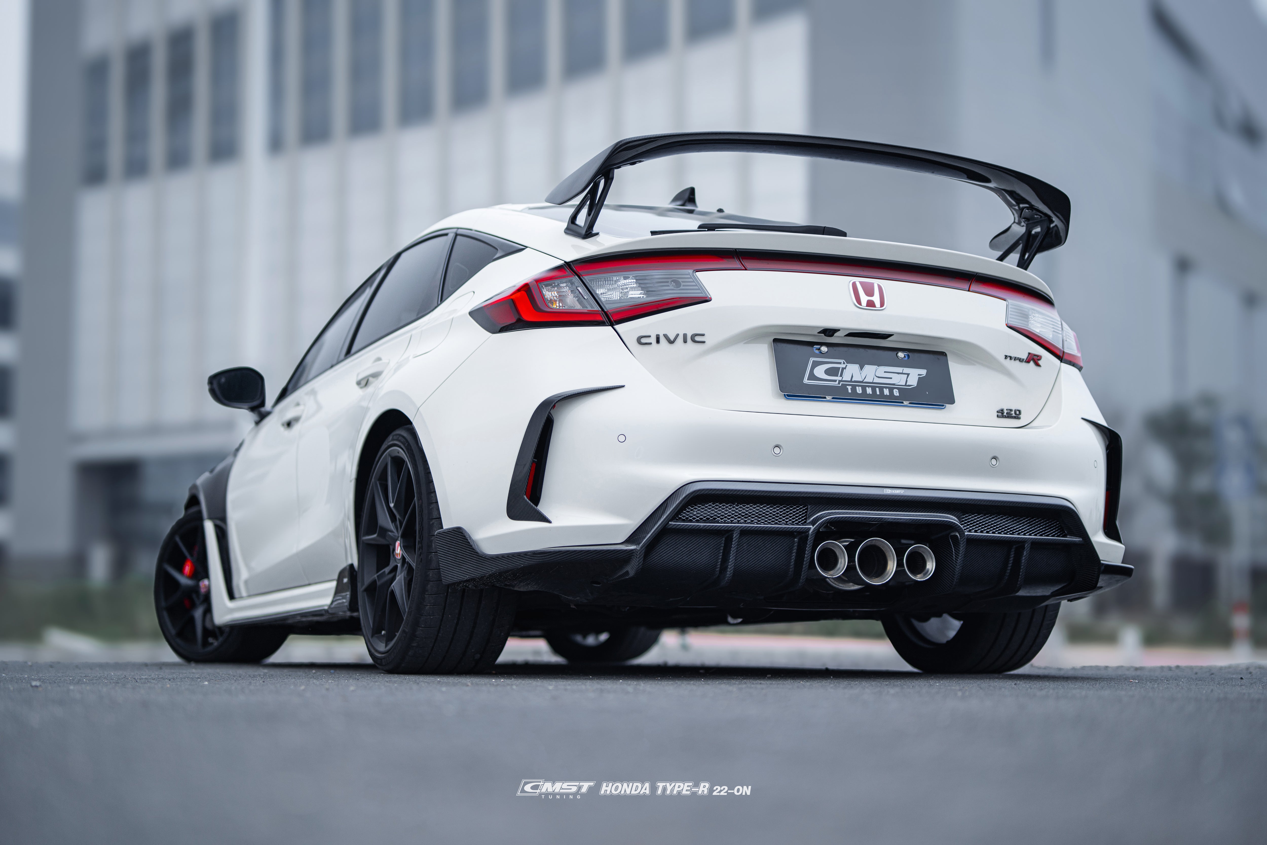 CMST Pre-preg Carbon Fiber Rear Diffuser for Honda Civic Type-R FL5 ...