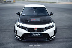 CMST Pre-preg Carbon Fiber Front Lip Splitter for Honda Civic Type-R FL5