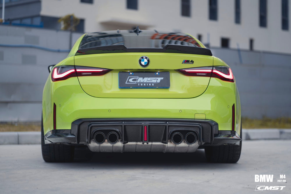 CMST Pre-preg Carbon Fiber Rear Diffuser & Canards For BMW M4 G82 G83