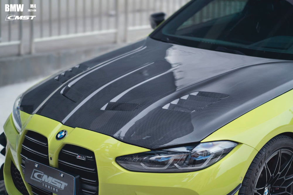 CMST Carbon Fiber Vented Hood Bonnet Ver.1 For BMW M3 G80 M4 G82 G83