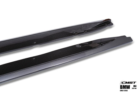 CMST Pre-preg Carbon Fiber Side Skirts For BMW M4 G82 G83