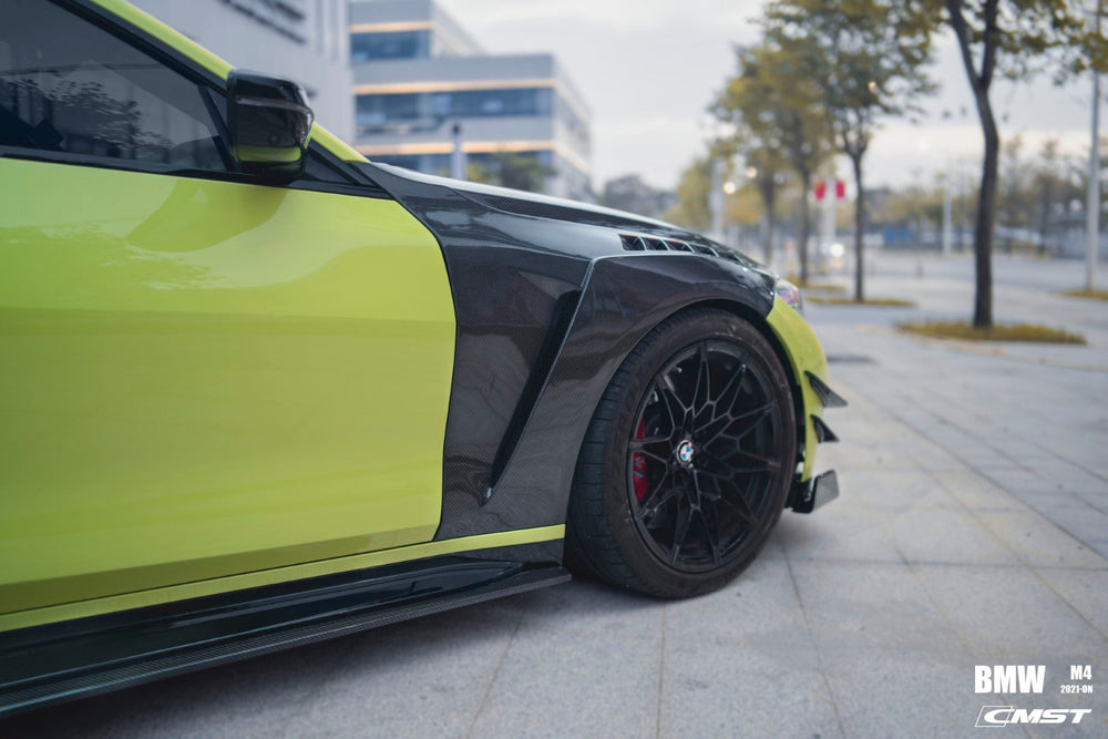 CMST Pre-preg Carbon Fiber Front Fenders For BMW M4 G82 G83