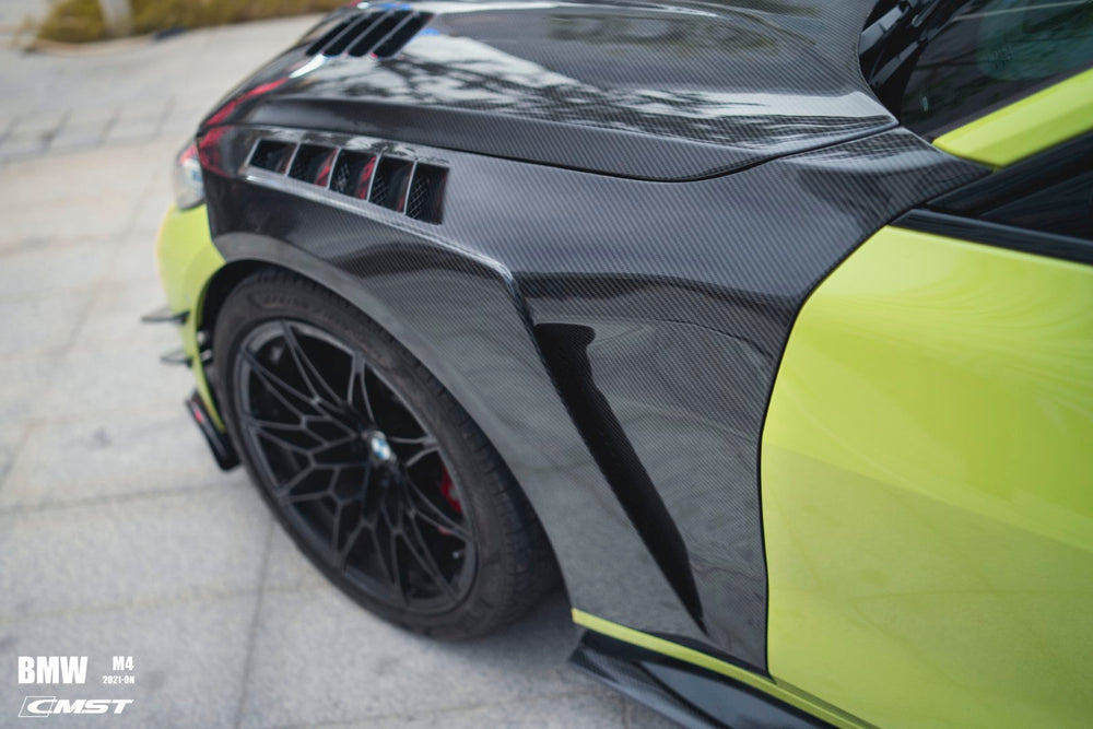 CMST Pre-preg Carbon Fiber Front Fenders For BMW M4 G82 G83