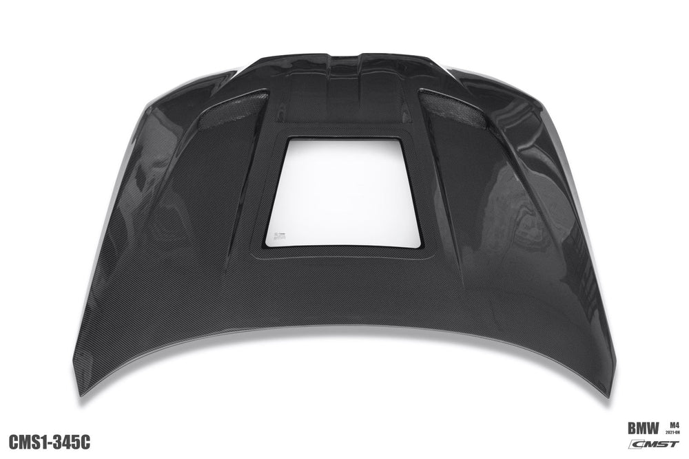 CMST Carbon Fiber Clearview Glass Hood Bonnet For BMW M3 G80 M4 G82 G83
