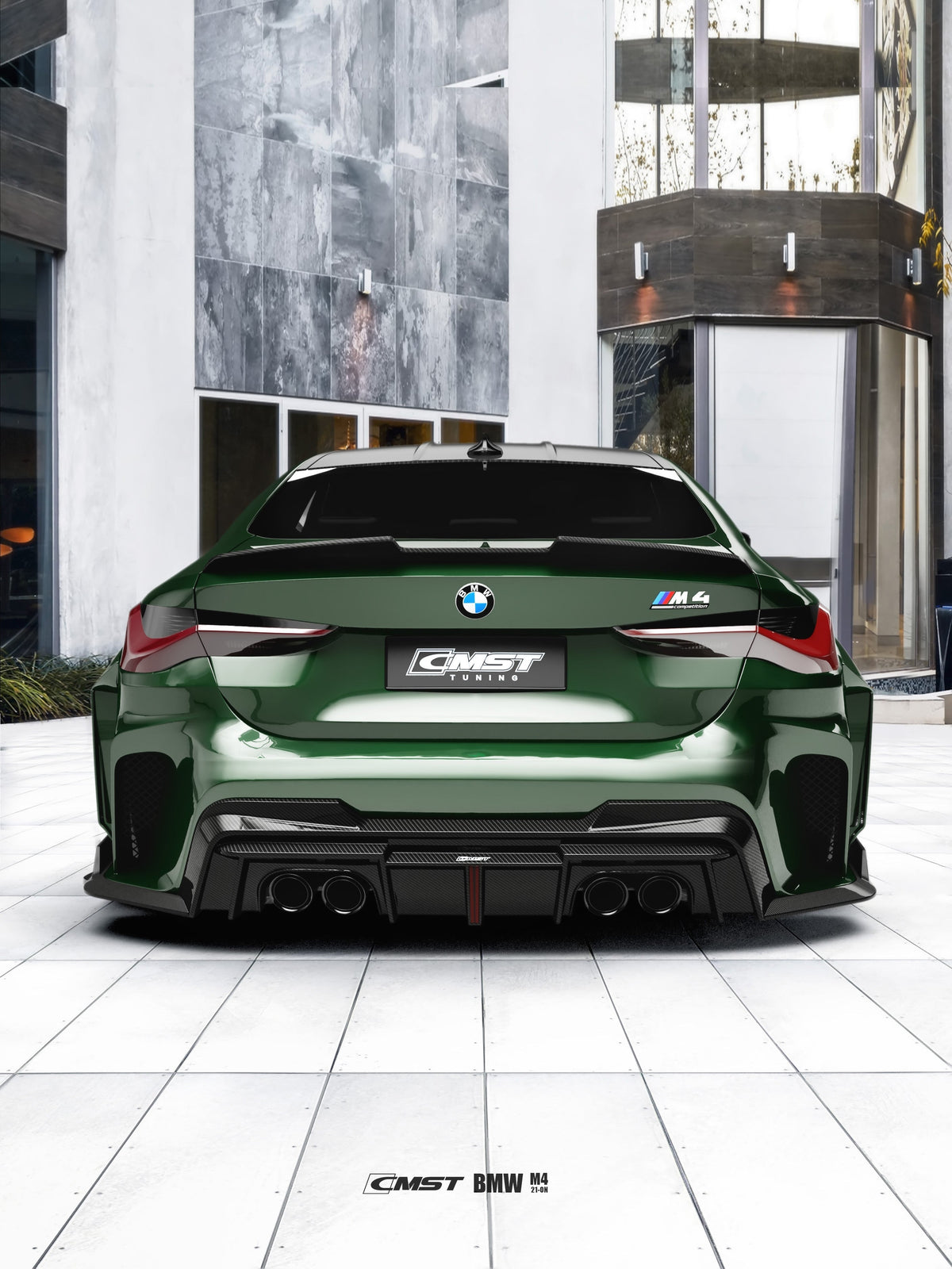 CMST Rear Bumper & Diffuser For BMW M4 G82 G83