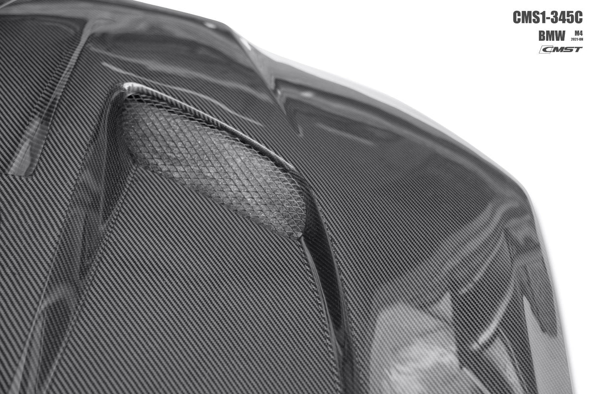 CMST Carbon Fiber Clearview Glass Hood Bonnet For BMW M3 G80 M4 G82 G83