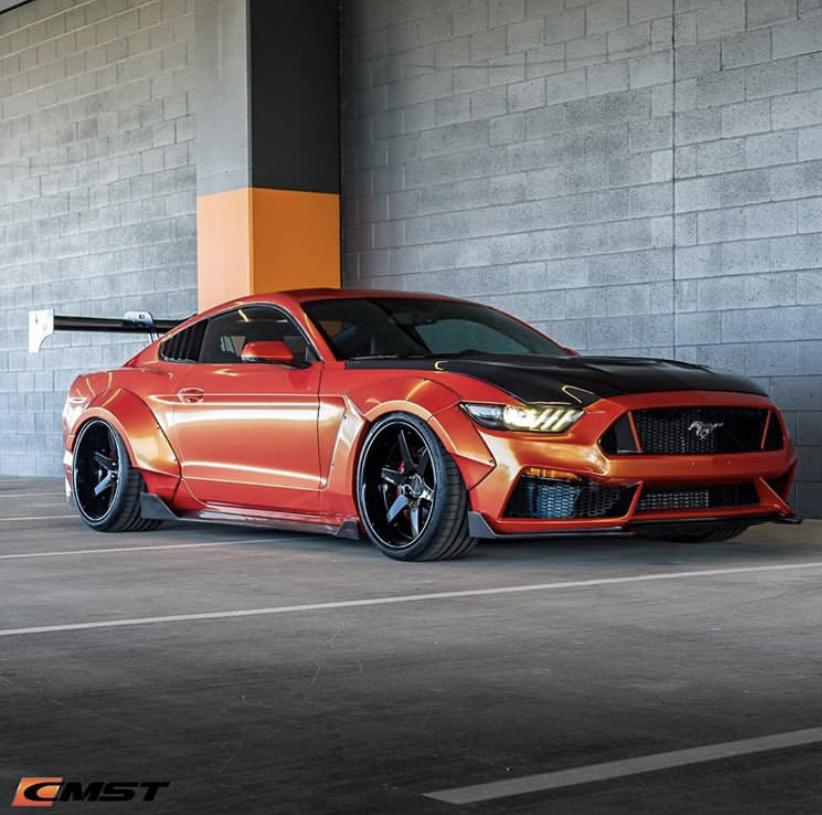 CMST Carbon Fiber Front Fenders for Ford Mustang S550.1 2015-2017