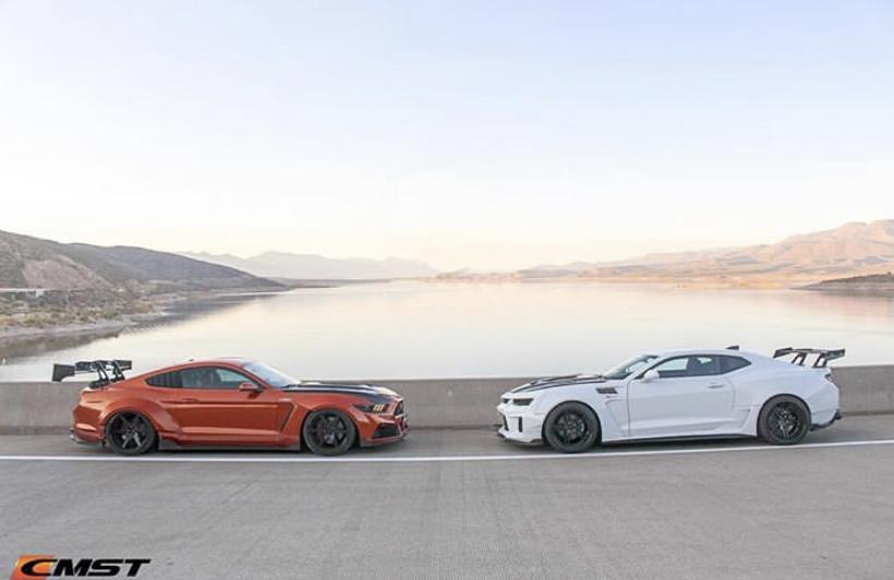 CMST Carbon Fiber Front Fenders for Ford Mustang S550.1 2015-2017