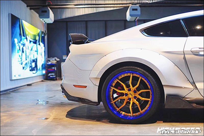 CMST Widebody Front & Rear Wheel Arches for Ford Mustang S550.1 2015- 2017