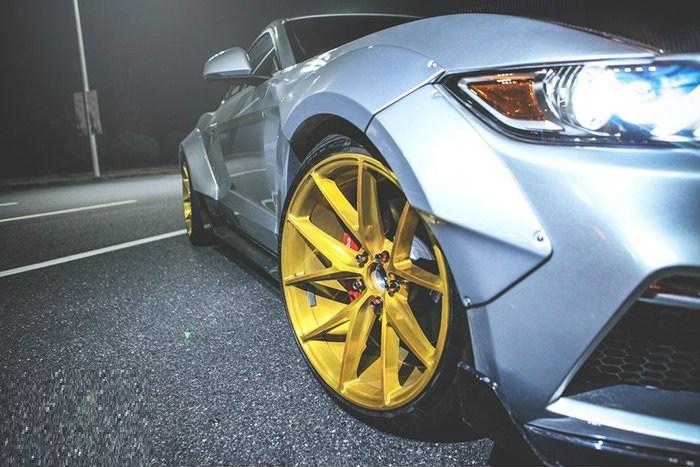 CMST Widebody Front & Rear Wheel Arches for Ford Mustang S550.1 2015- 2017