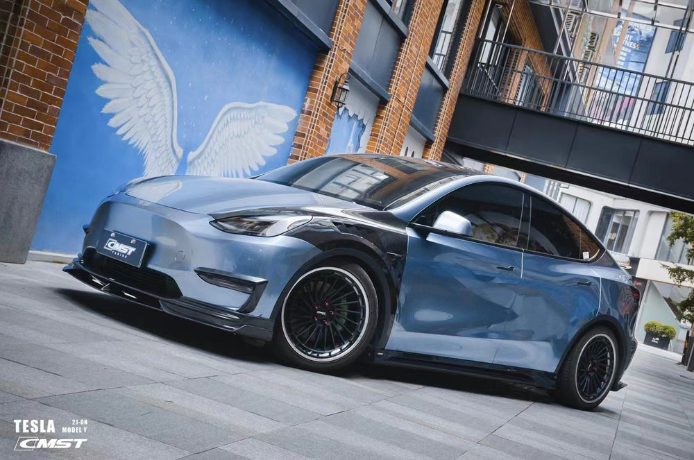 New Release!!! CMST Carbon Fiber Front Fender Replacement for Tesla Model Y