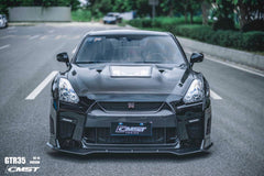 CMST Stage 2 Front Bumper & Front Lip for Nissan GTR GT-R R35 2008-2016 Facelift Conversion Kit