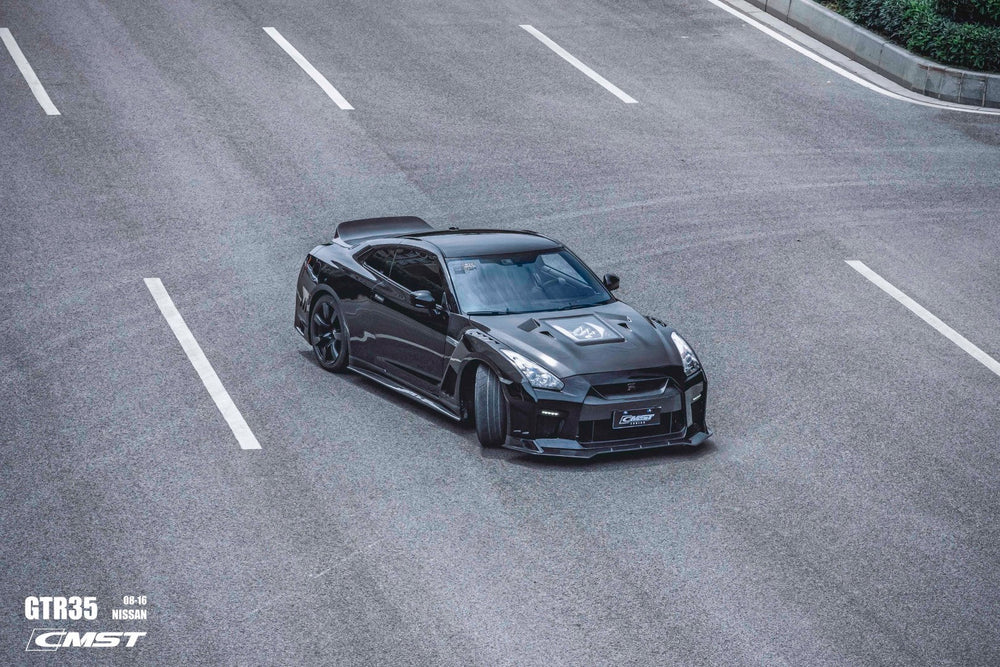 CMST Stage 2 Front Bumper & Front Lip for Nissan GTR GT-R R35 2008-2016 Facelift Conversion Kit