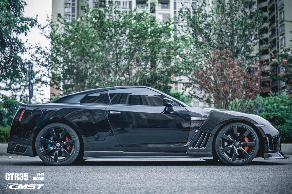 CMST Stage 2 Front Bumper & Front Lip for Nissan GTR GT-R R35 2008-2016 Facelift Conversion Kit