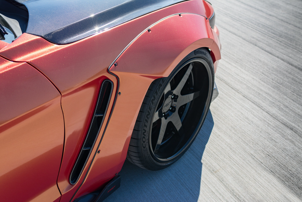 CMST Carbon Fiber Front Fenders for Ford Mustang S550.1 2015-2017