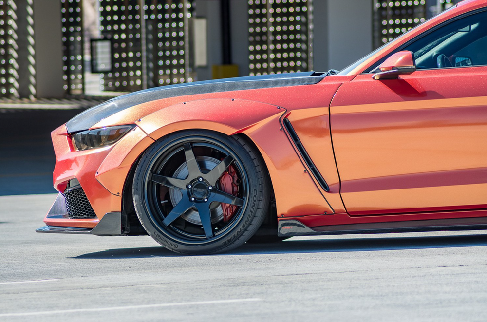 CMST Carbon Fiber Front Fenders for Ford Mustang S550.1 2015-2017