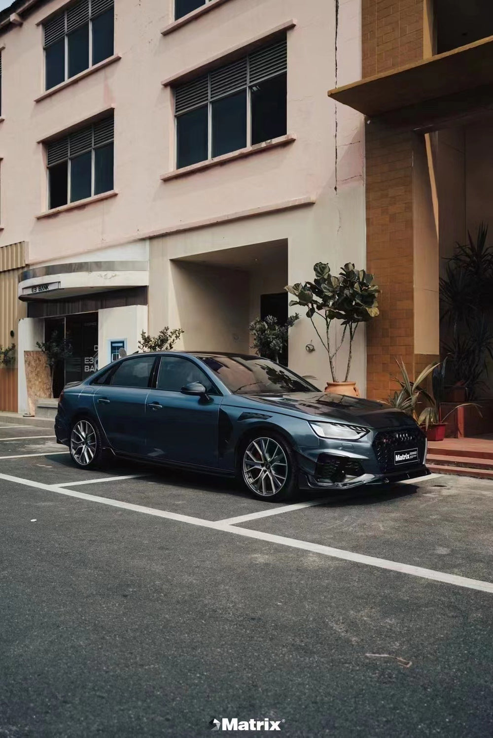 CMST Carbon Fiber Front Lip Splitter for Audi S4 & A4 S-line 2020-ON B9.5