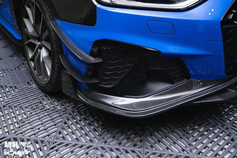 CMST Carbon Fiber Front Lip Splitter for Audi S4 & A4 S-line 2020-ON B9.5