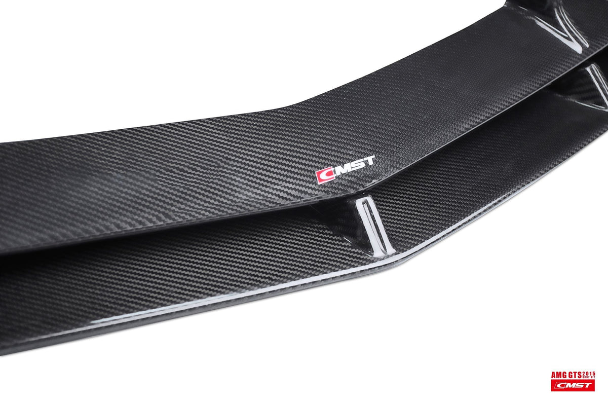 CMST Carbon Fiber Front Lip for Mercedes Benz C190 AMG GT GTS 2015-2017