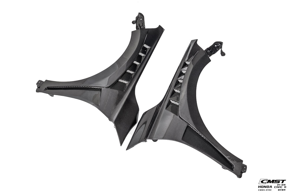 CMST Carbon Fiber Front Fenders for Honda Civic 11th Gen Sedan