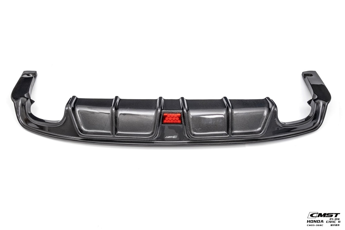 CMST Carbon Fiber Rear Diffuser for Honda Civic 11th Gen Sedan