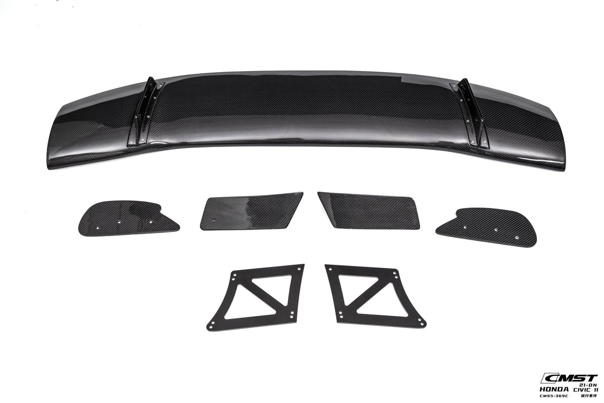 CMST Carbon Fiber Rear Spoiler Wing for Honda Civic 11th Gen Sedan