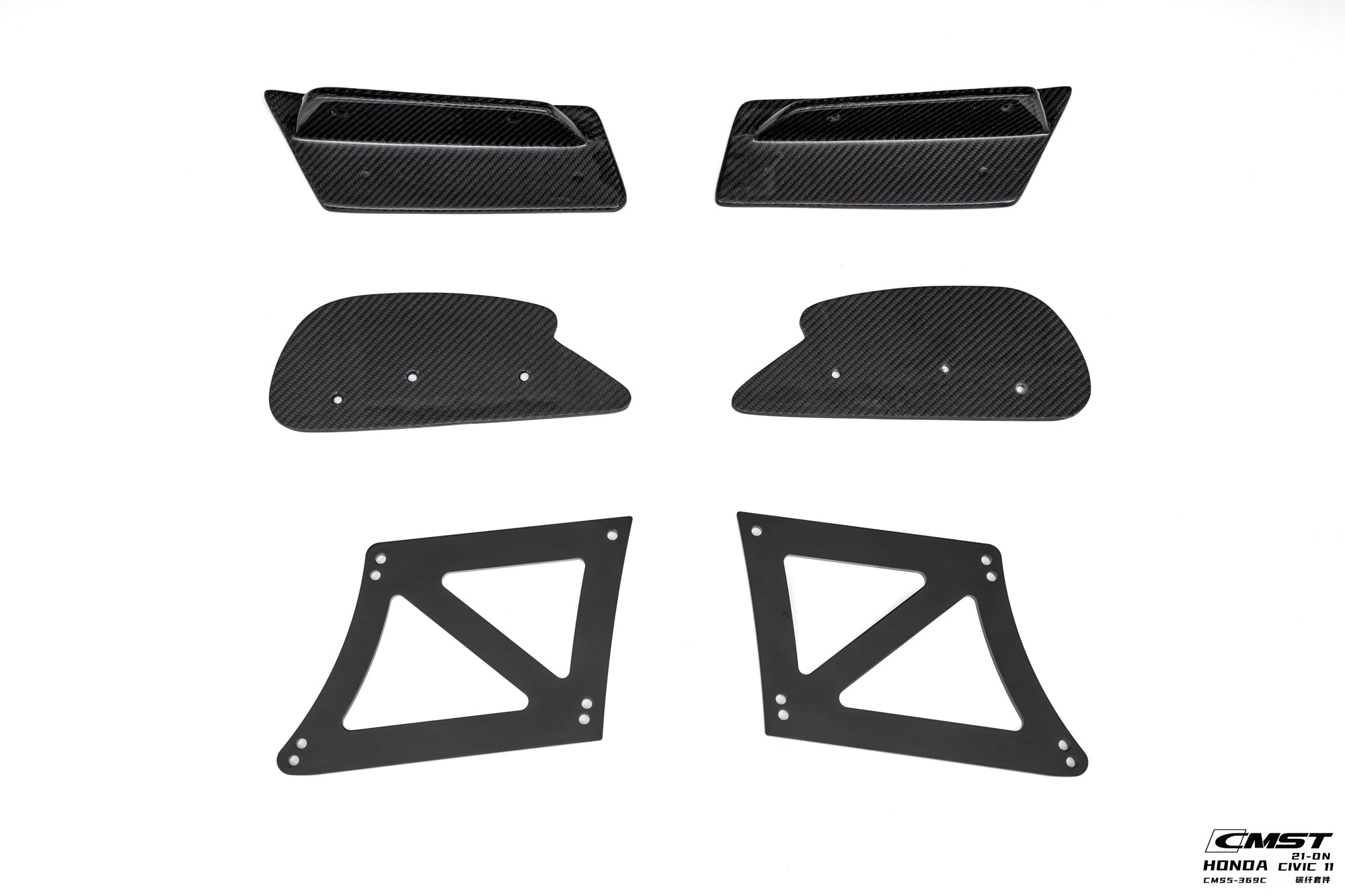 CMST Carbon Fiber Rear Spoiler Wing for Honda Civic 11th Gen Sedan