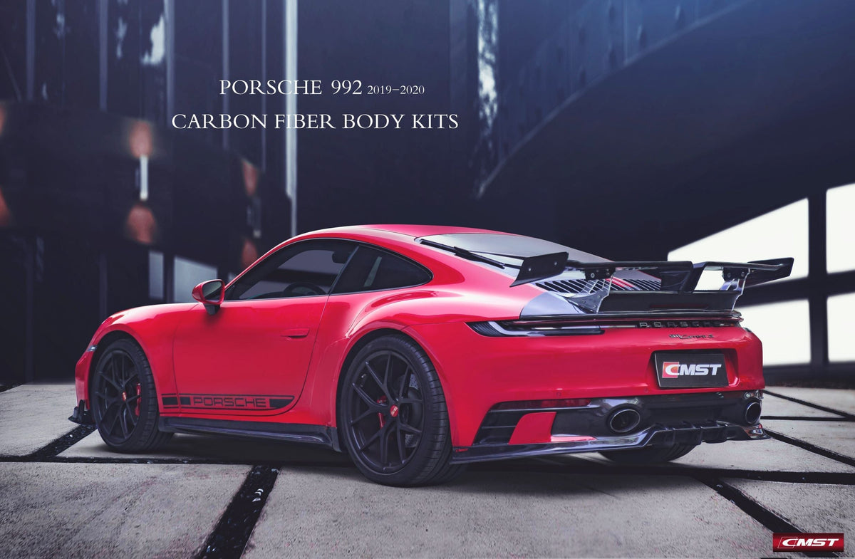 CMST Carbon Fiber Side Skirts for Porsche 911 992 2020