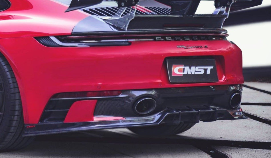 CMST Carbon Fiber Rear Diffuser for Porsche 911 992 2020